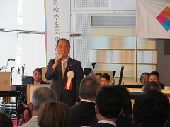 おかやま国際音楽祭2019の開幕を華やかに飾るオープニングコンサートが行われ、大森雅夫岡山市長が出席しました。
