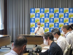 第22回岡山市新型コロナウイルス感染症対策本部会議